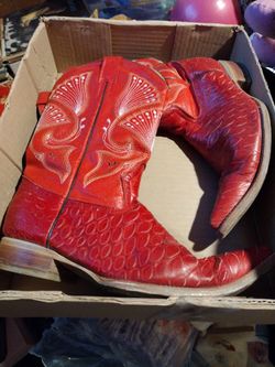 Red Old Corral Cowboy Boots 