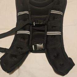 Large Weight Vest With Reflective