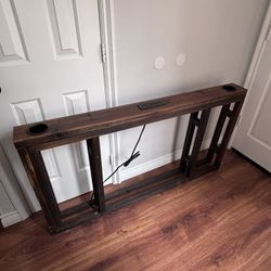 Custom Built Sofa Table