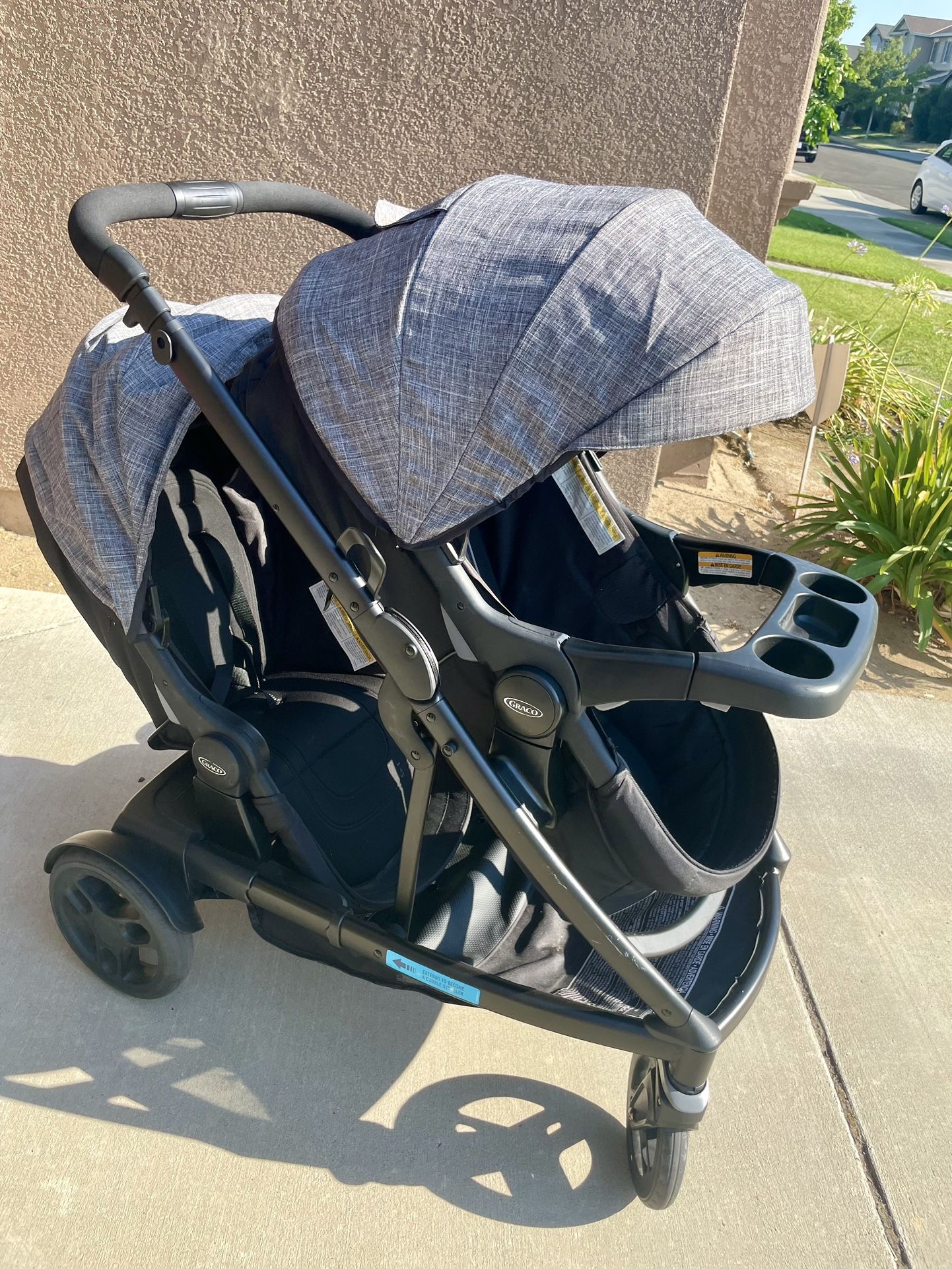 Graco Single/double Stroller