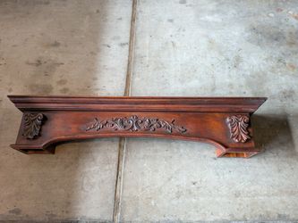 Hand Carved Fireplace Mantel