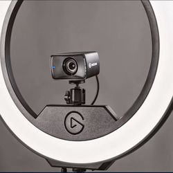 Elgato Premium Ring Light 2500 Lumens With Desk Clamp