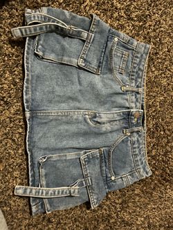 Cargo mini skirt (xs)