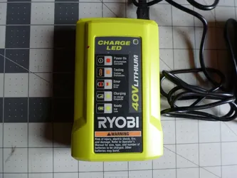 Ryobi OP404VNM 40-Volt Li-Ion Battery Charger - OEM - USED - WORKS GREAT