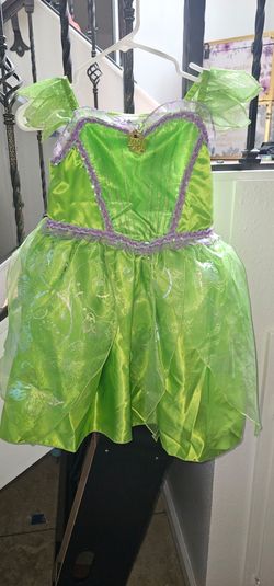 Tinkerbell Disney Store girl dress  size 7/8