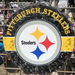 Pittsburgh Steelers Bottle Cap Sign