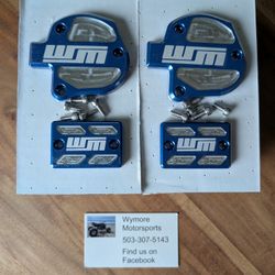 New Blue throttle and brake covers back in stock