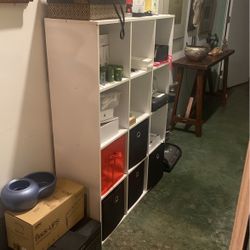 White cabinet