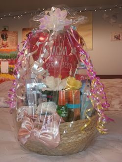 Mother's Day Beauty and Spa baskets