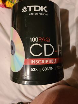 CD-R 52X 80MIN 700Mb 100pk