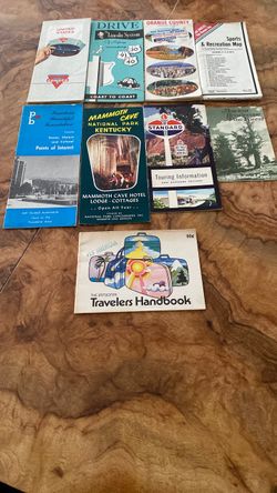 Vintage Travel Map & Brochure Collection – Conoco, Standard, Orange County, LA Olympic City, Coast‑to‑Coast