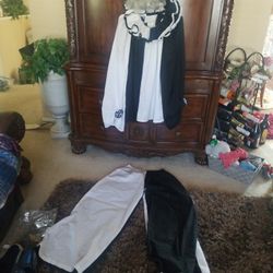 Black &white Halloween Costume