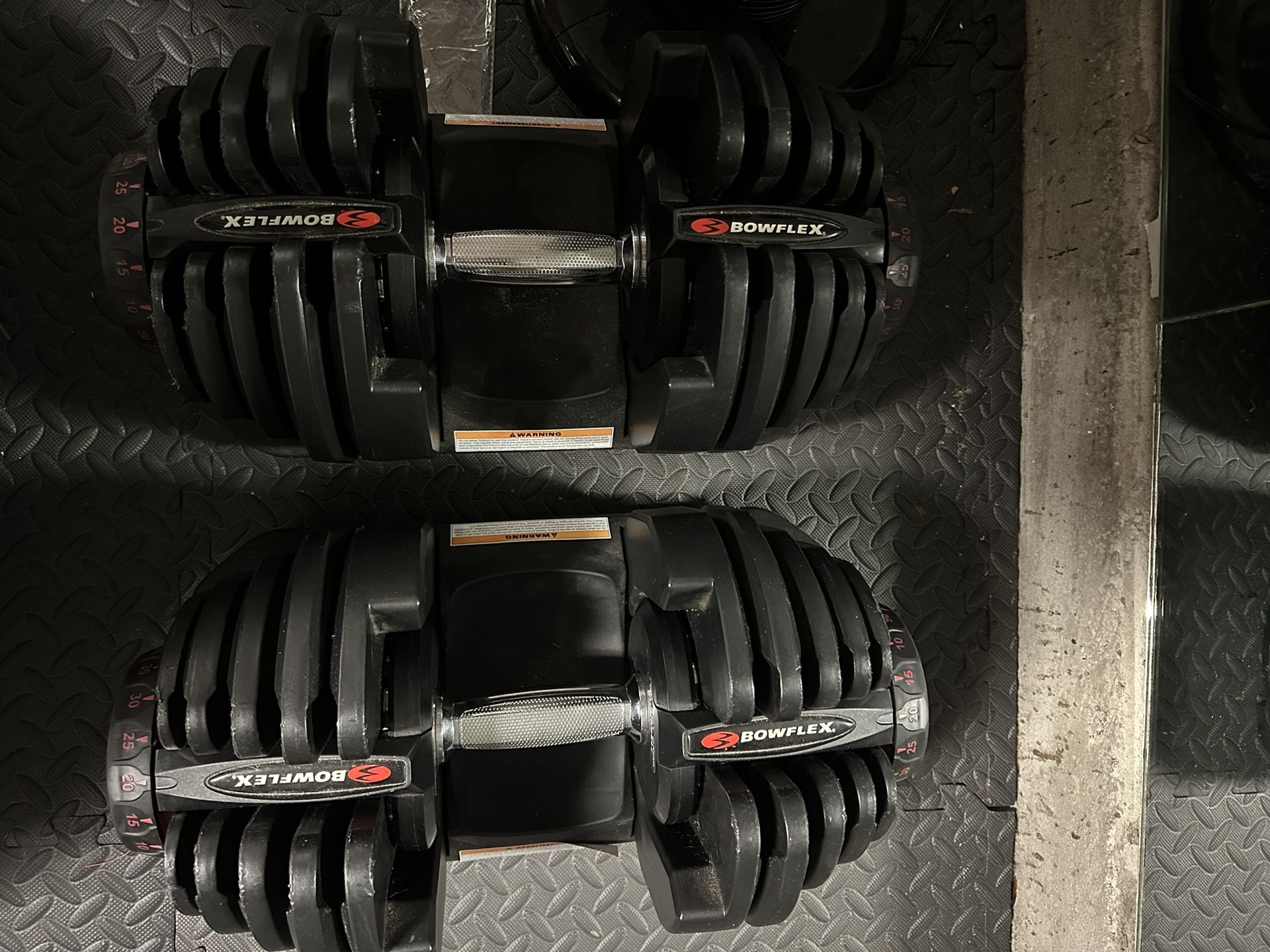 Bow flex Selectech 1090 Dumbbells