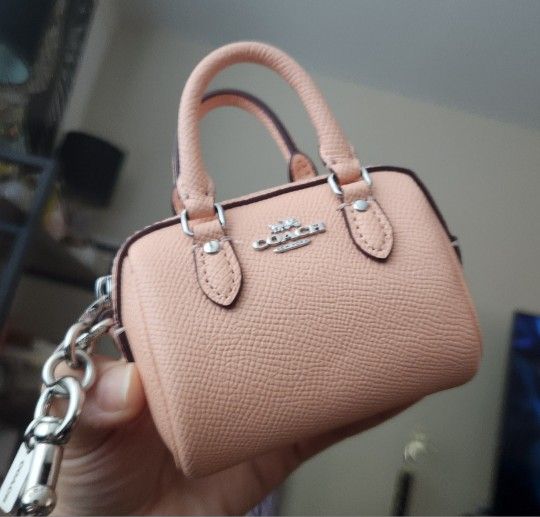 Coach Mini Rowan Keychain 💙
