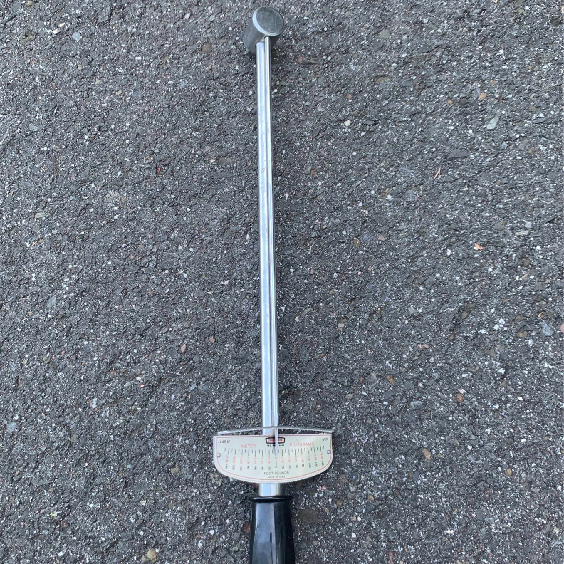 1/2 Old School Craftsman Torq Wrench