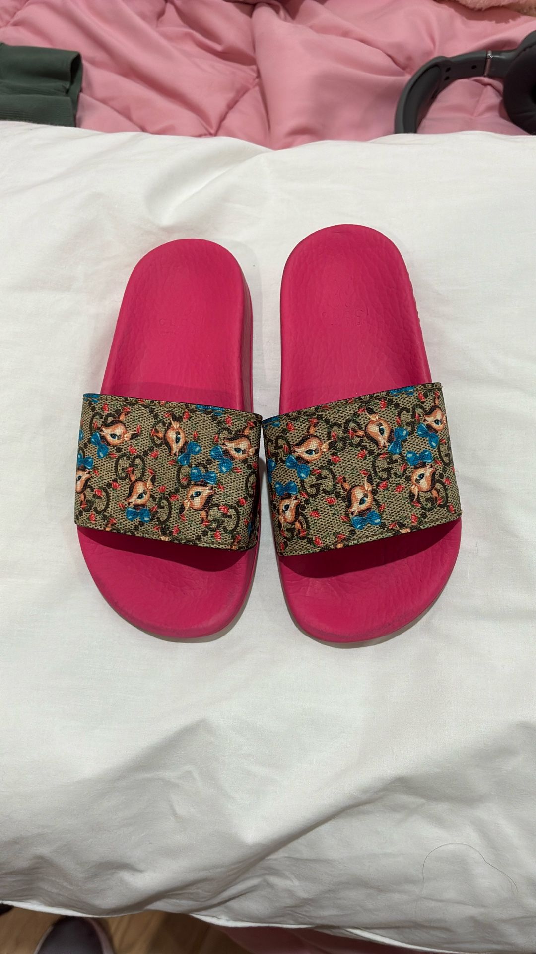Girls Gucci Slides