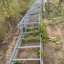 Galvanized  30’ And 28’ HEAVY Ladder