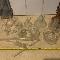 Joints Glass Organic Chemistry Lab Glassware Set 11 PCS Lab Chemilcal Set