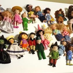 Collectible Dolls All Different Types Some Porcelain Etc