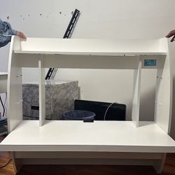Floating Wall mount computer/TV Desk