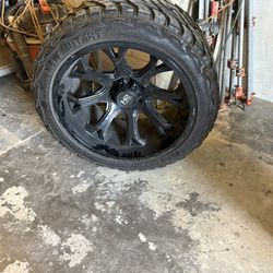 2020Ram 6 Lugs  Hard rock Rims 