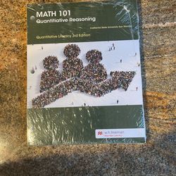 Math 101 Quantitative Reasoning