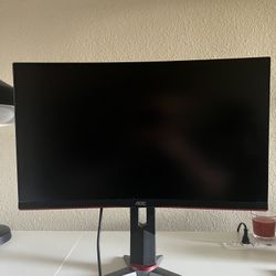 AOC 27” Curved Gaming Monitor, 180hz, Black