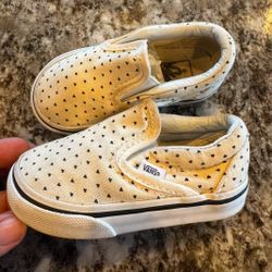 Baby Girl Vans Shoes Size 5
