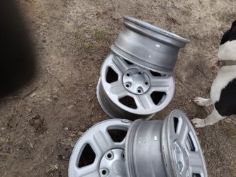 17in Steel Wheels. small Bolt Pattern!