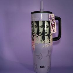 Katseye x Kuromi tumbler (Purple)