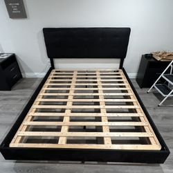 Low Profile Cal King Bed Frame With Box Spring 