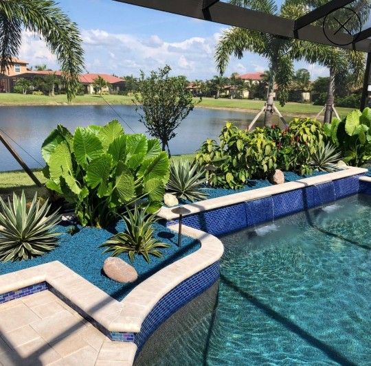 Rubber Mulch, Landscape, Playground, Garden Beds, Pool Area, walking, trails path
 Rubber, kids play area