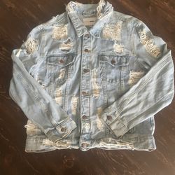 ripped jean jacket 