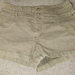 High Waisted Shorts- By refuge