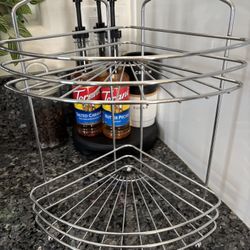 Silver Shelf Corner Brand New 