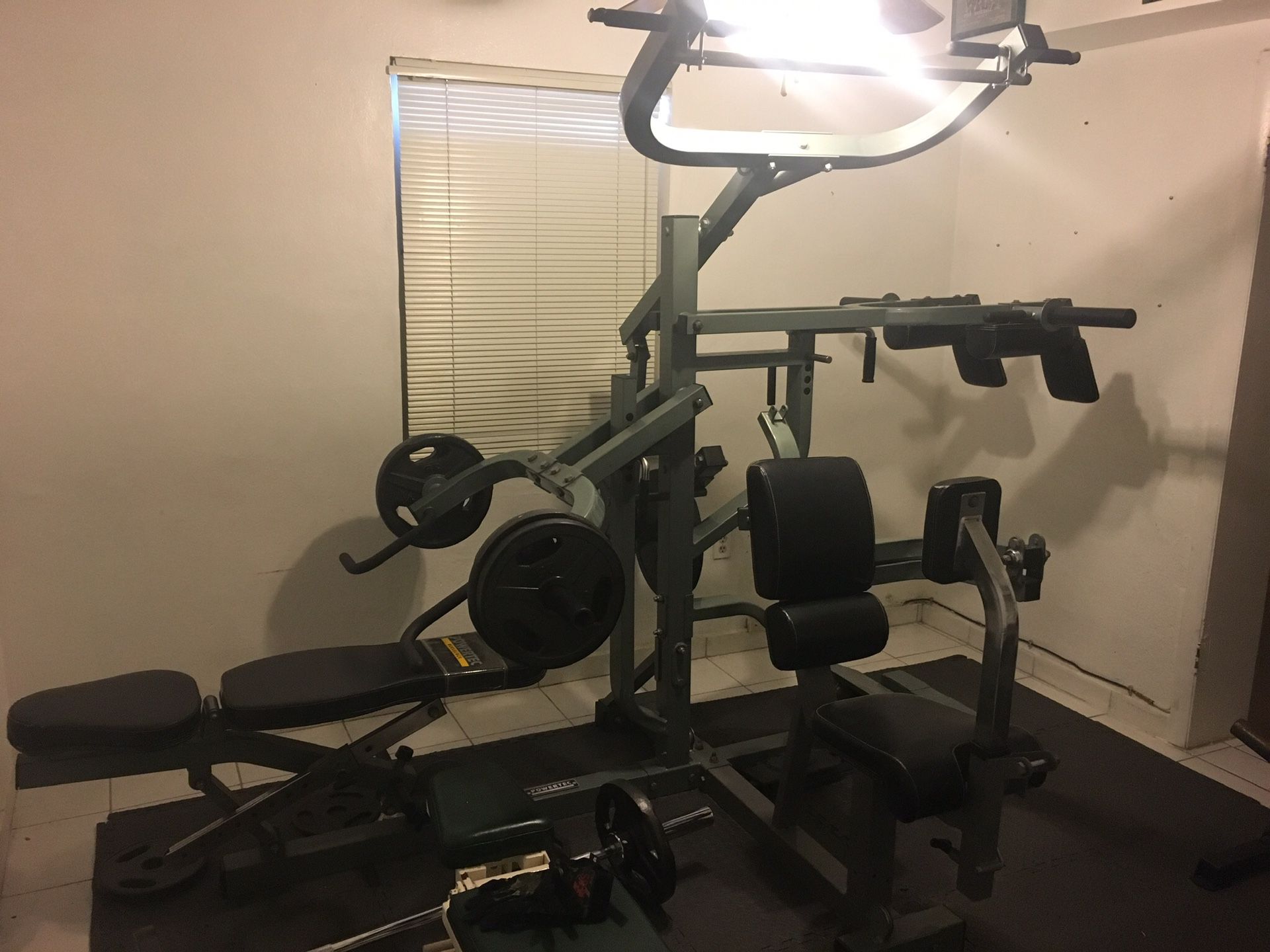 Powertec home gym in very good condition.