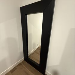 Black Framed Mirror