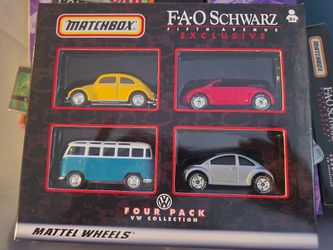 Matchbox 2000 FAO Schwarz Exclusive VW Collection Four Pack - Unopened Box