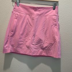 Pink Athletic Skirt w/built In Shorts