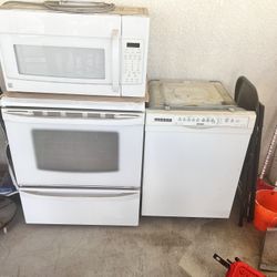 Microwave Stove Dishwasher 
