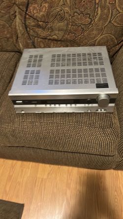 A Receiver. Onkyo 6 channels.