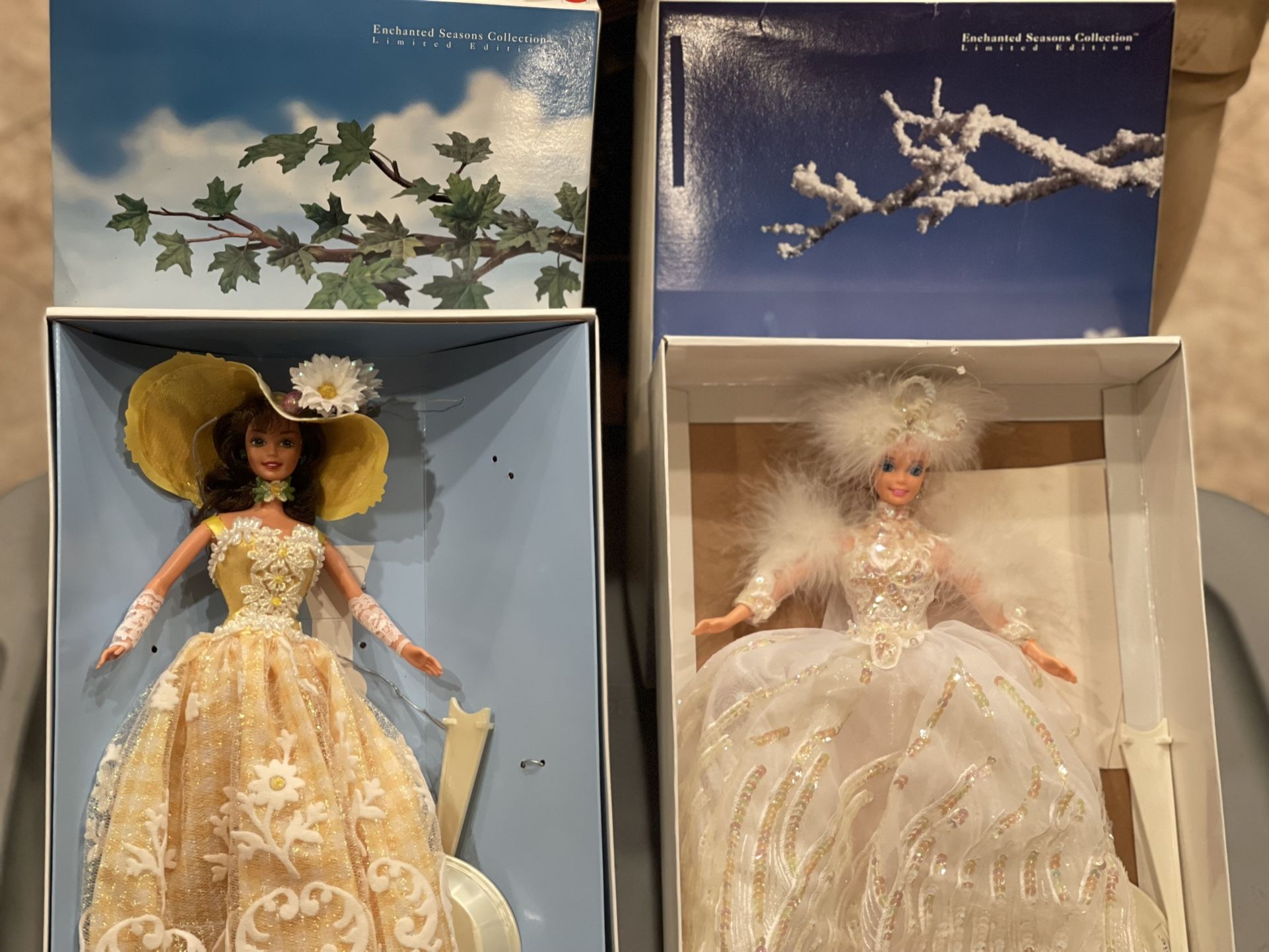 Snow And Autumn Princess Barbie Enchanted Seasons Collection