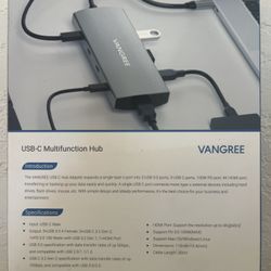 Vangree 8 in 1 USB C-Hub