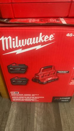 Milwaukee charger & batteries