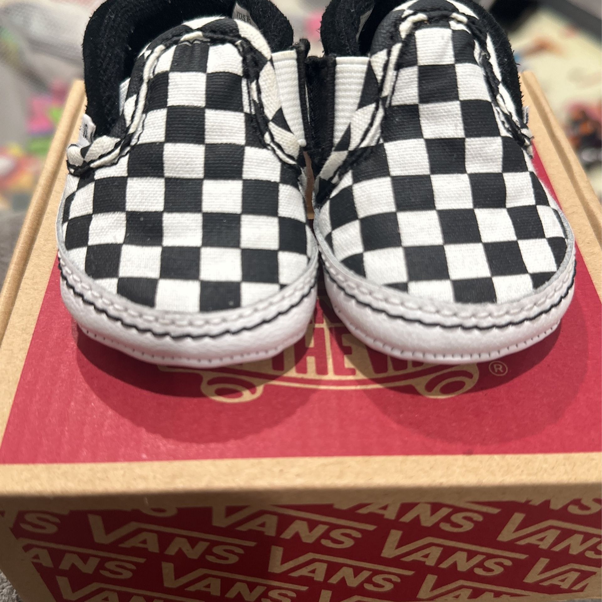 Slip On Crib Vans, Size 1 For $20 OBO