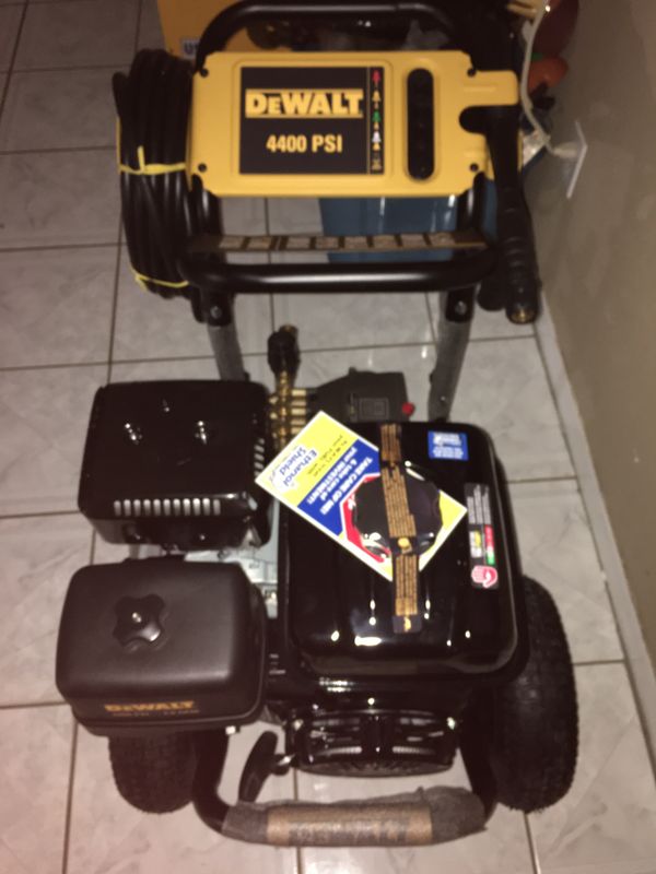 Dewalt 4400 Psi Pressure Washer Owners Manual