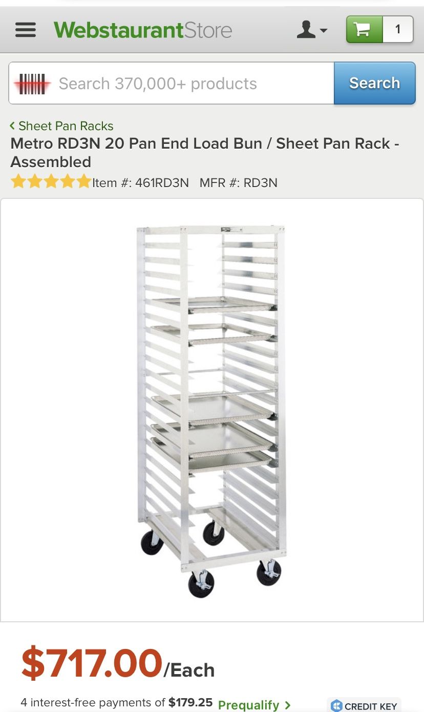 Sheet Pan Rack