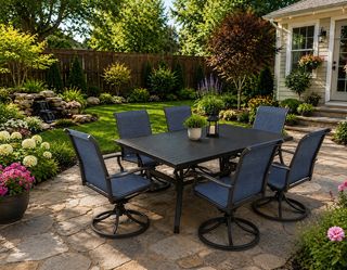 7 pcs new in box patio table set