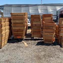 Wooden Pots (Prices Vary)