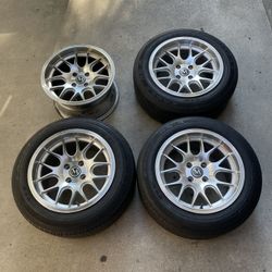 4 Lug M Style Wheels Rims 4x100